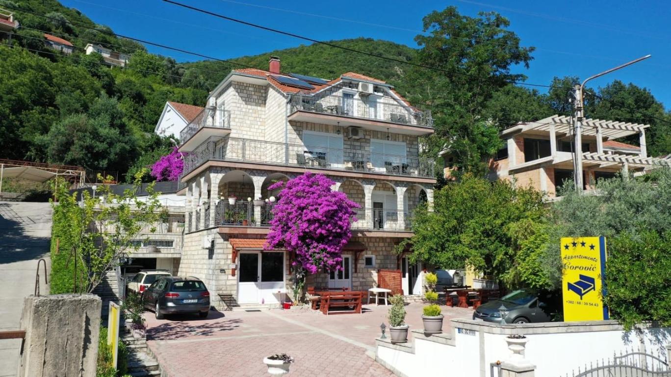Vila Corovic Kumbor Exteriér fotografie